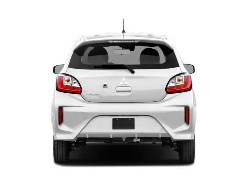 WHITE DIAMOND 2023 Mitsubishi Mirage ES CVT exterior