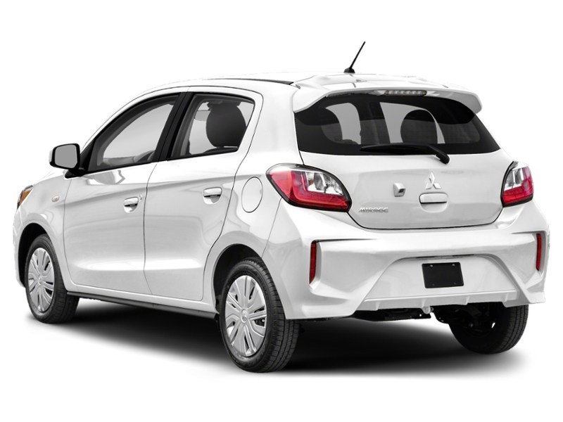 WHITE DIAMOND 2023 Mitsubishi Mirage ES CVT exterior