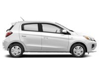 WHITE DIAMOND 2023 Mitsubishi Mirage ES CVT exterior