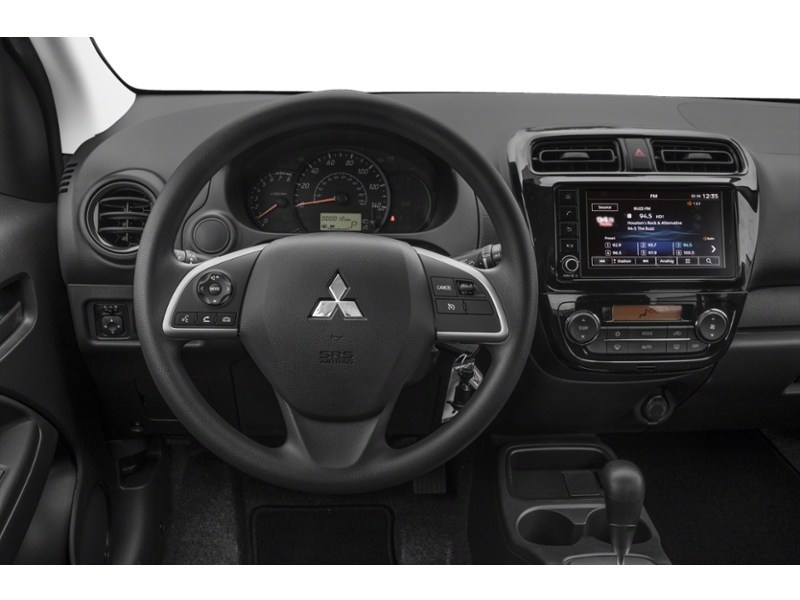 WHITE DIAMOND 2023 Mitsubishi Mirage ES CVT interior