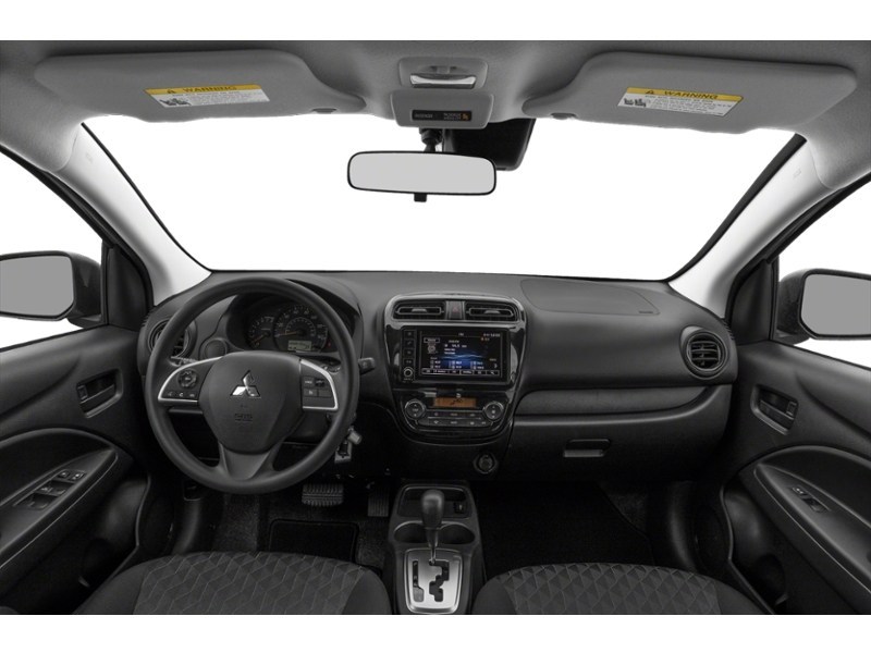WHITE DIAMOND 2023 Mitsubishi Mirage ES CVT interior