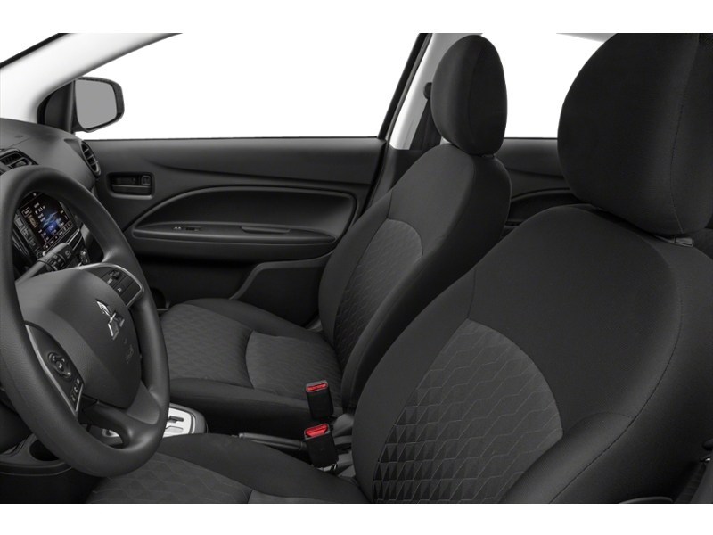 WHITE DIAMOND 2023 Mitsubishi Mirage ES CVT interior