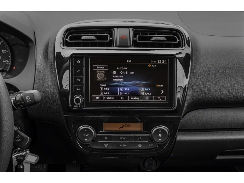 WHITE DIAMOND 2023 Mitsubishi Mirage ES CVT interior
