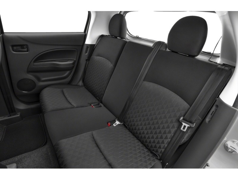 WHITE DIAMOND 2023 Mitsubishi Mirage ES CVT interior