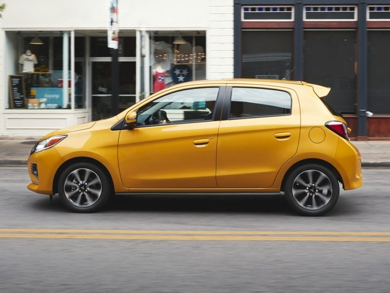 2022 Mitsubishi Mirage Carbon Edition OEM Shot 2