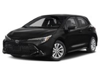 MIDNIGHT BLACK 2024 Toyota Corolla Hatchback CVT exterior