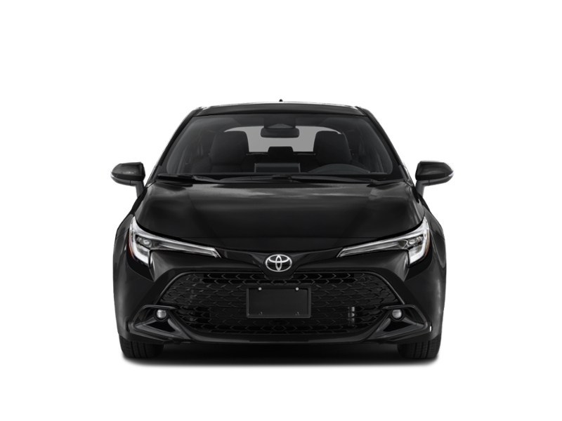 MIDNIGHT BLACK 2024 Toyota Corolla Hatchback CVT exterior