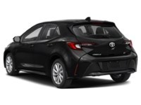 MIDNIGHT BLACK 2024 Toyota Corolla Hatchback CVT exterior