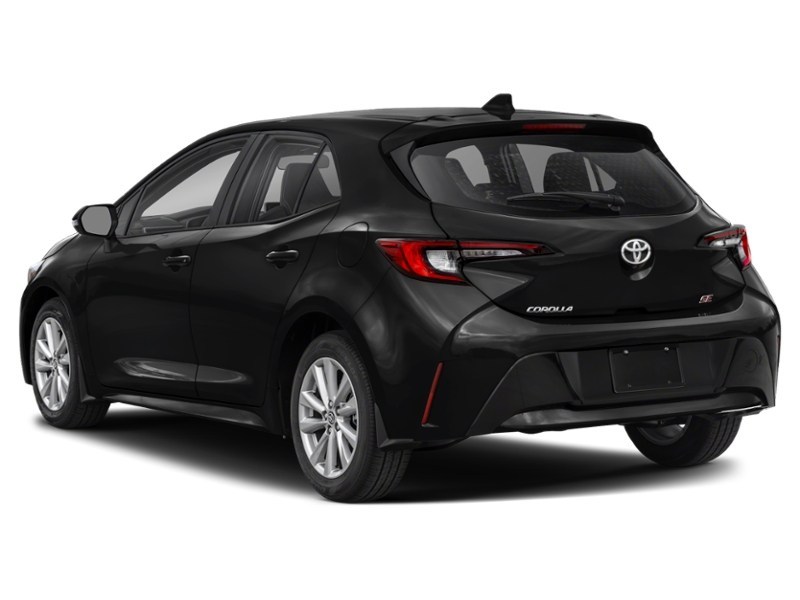 MIDNIGHT BLACK 2024 Toyota Corolla Hatchback CVT exterior