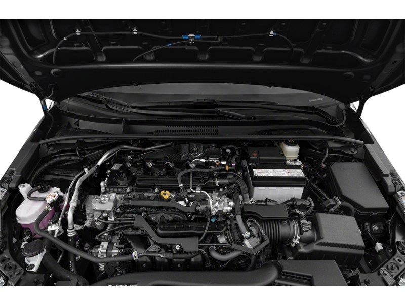 MIDNIGHT BLACK 2024 Toyota Corolla Hatchback CVT exterior