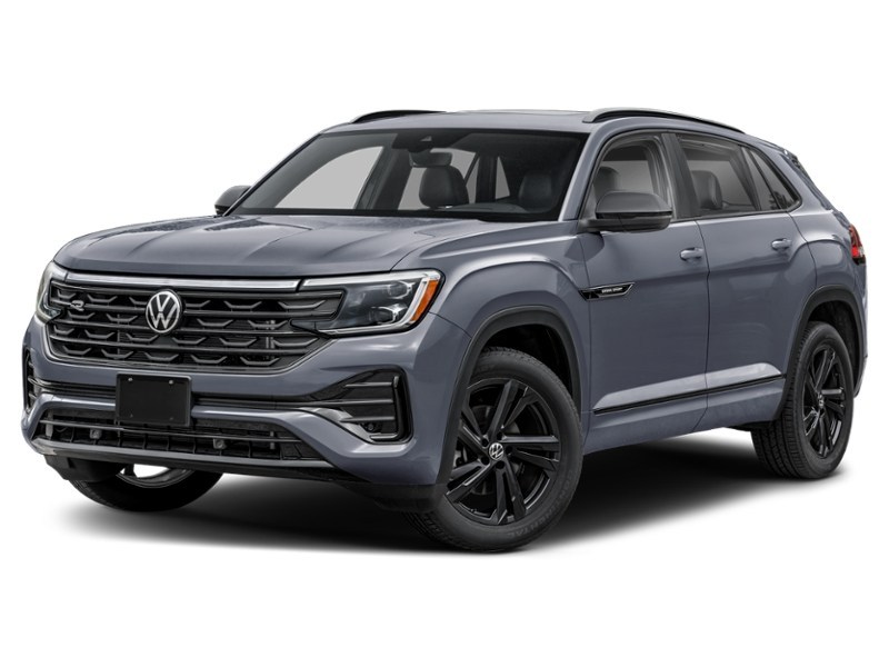 PURE GRAY 2025 Volkswagen Atlas Cross Sport Comfortline R-Line Black Edition 2.0 TSI 4MOTION exterior
