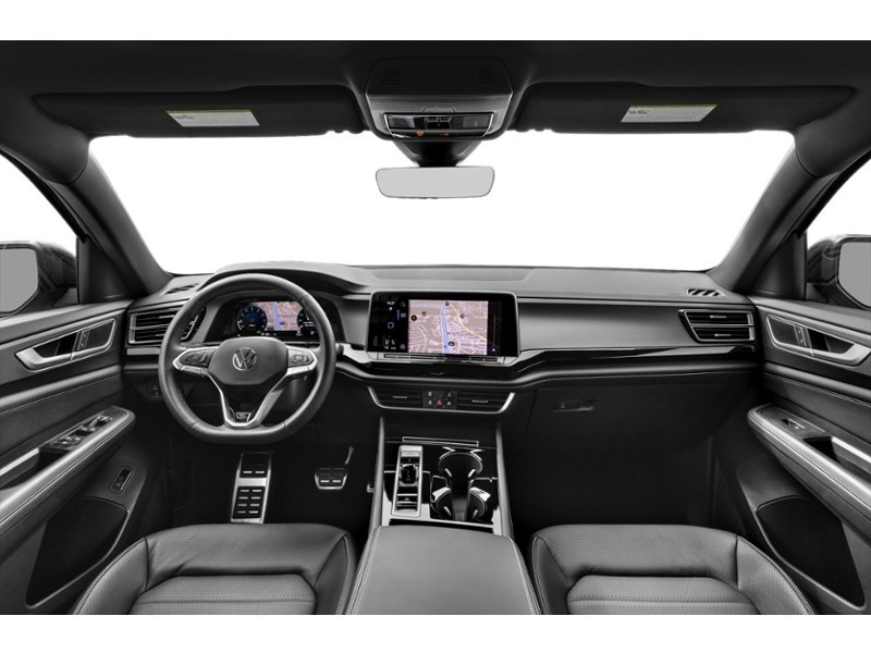 PURE GRAY 2025 Volkswagen Atlas Cross Sport Comfortline R-Line Black Edition 2.0 TSI 4MOTION interior