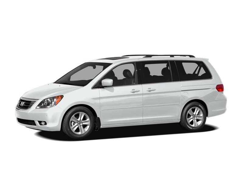 2010 Honda Odyssey 4dr Wgn Touring w/RES & Navi Taffeta White  Shot 1