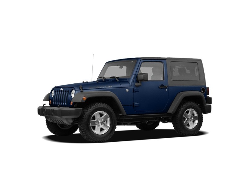2010 Jeep Wrangler 4WD 2dr Mountain Deep Water Blue Pearlcoat  Shot 1