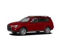 Rally Red Metallic 2010 Mitsubishi Outlander 2WD 4dr ES exterior