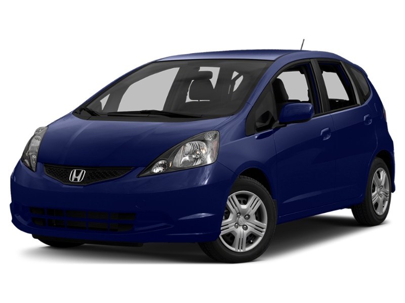 2014 Honda Fit 5dr HB Man LX Vortex Blue Pearl  Shot 1