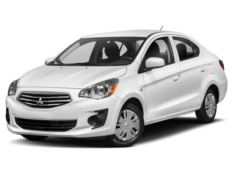 Pearl White 2017 Mitsubishi Mirage G4 ES CVT exterior