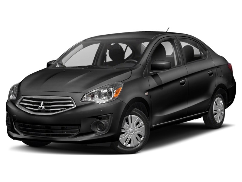 Mystic Black 2017 Mitsubishi Mirage G4 ES CVT exterior