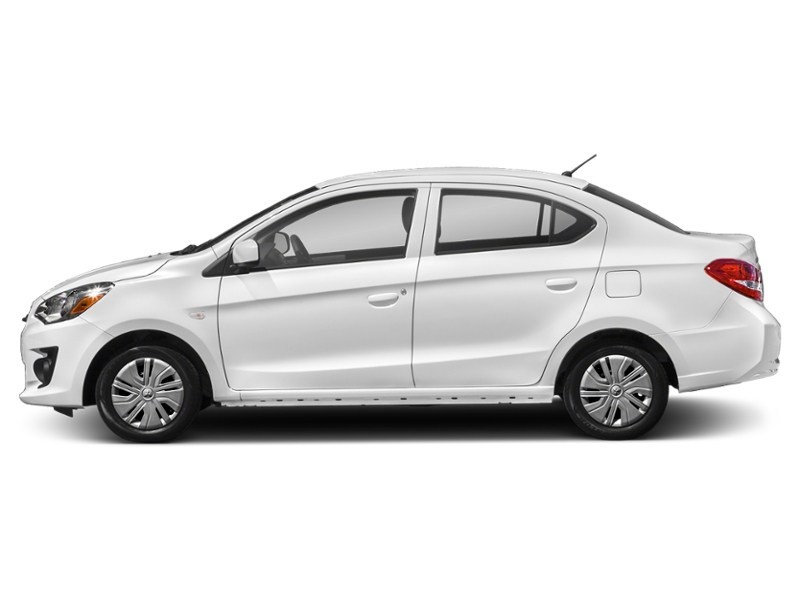 Pearl White 2017 Mitsubishi Mirage G4 ES CVT exterior