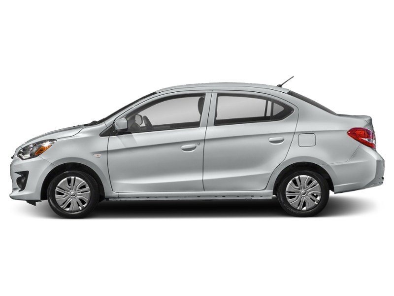 Starlight Silver 2017 Mitsubishi Mirage G4 ES CVT exterior