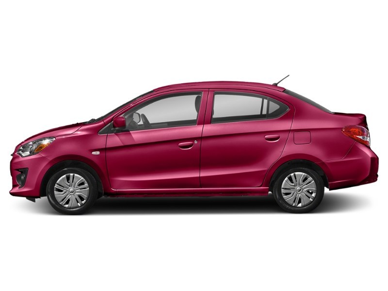 Red Wine 2017 Mitsubishi Mirage G4 ES CVT exterior