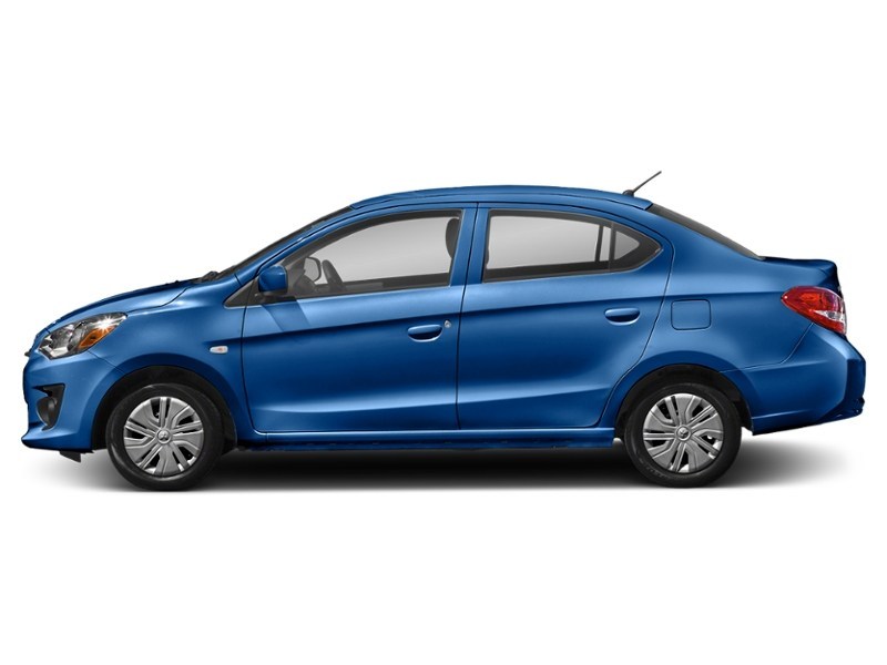 Sapphire Blue 2017 Mitsubishi Mirage G4 ES CVT exterior
