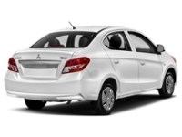 Pearl White 2017 Mitsubishi Mirage G4 ES CVT exterior