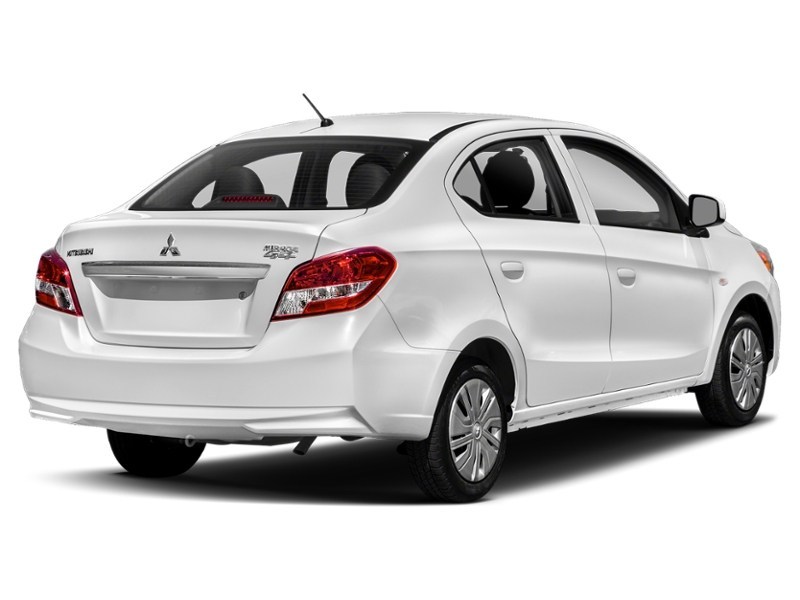 Pearl White 2017 Mitsubishi Mirage G4 ES CVT exterior
