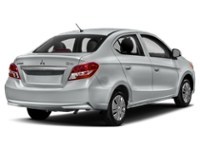 Starlight Silver 2017 Mitsubishi Mirage G4 ES CVT exterior