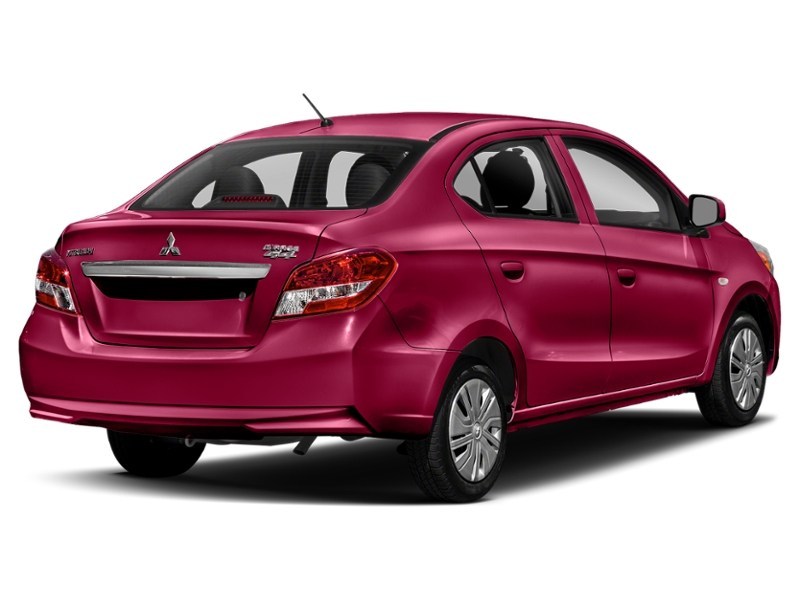 Red Wine 2017 Mitsubishi Mirage G4 ES CVT exterior