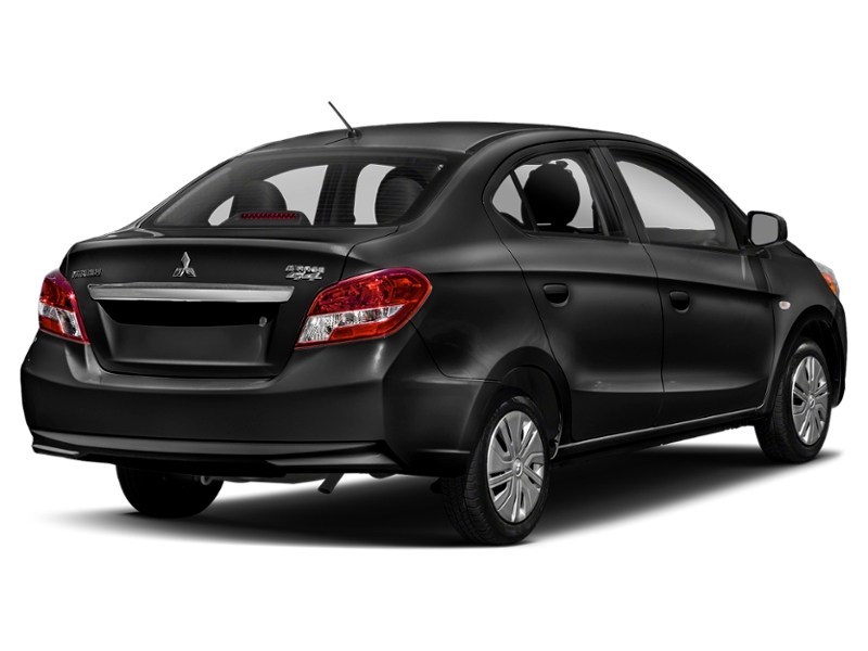 Mystic Black 2017 Mitsubishi Mirage G4 ES CVT exterior