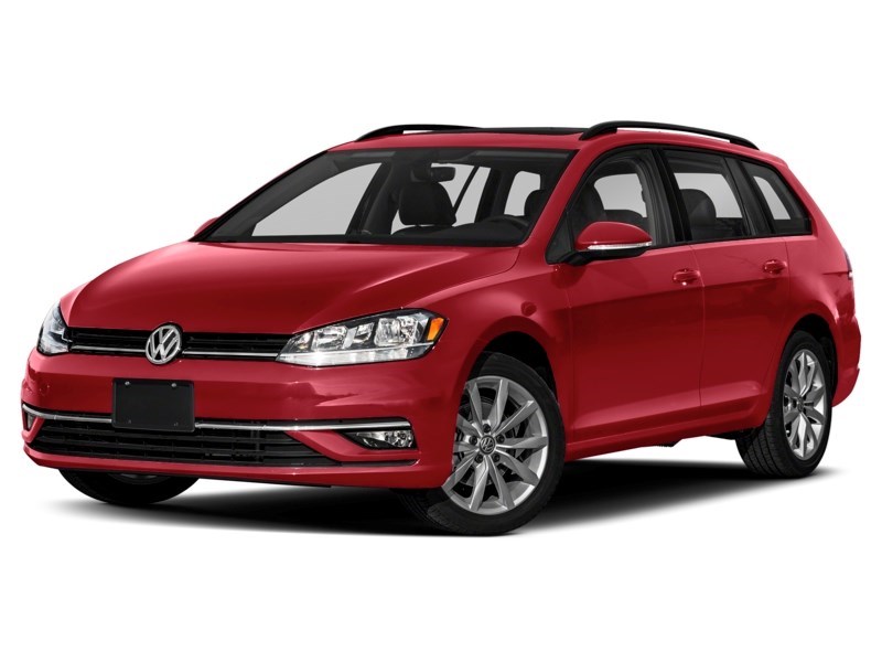 2018 Volkswagen Golf SportWagen Trendline Manual Tornado Red  Shot 37