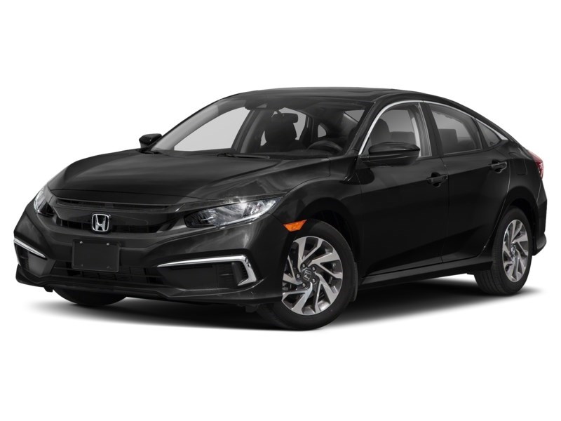 2021 Honda Civic EX CVT Crystal Black Pearl  Shot 13