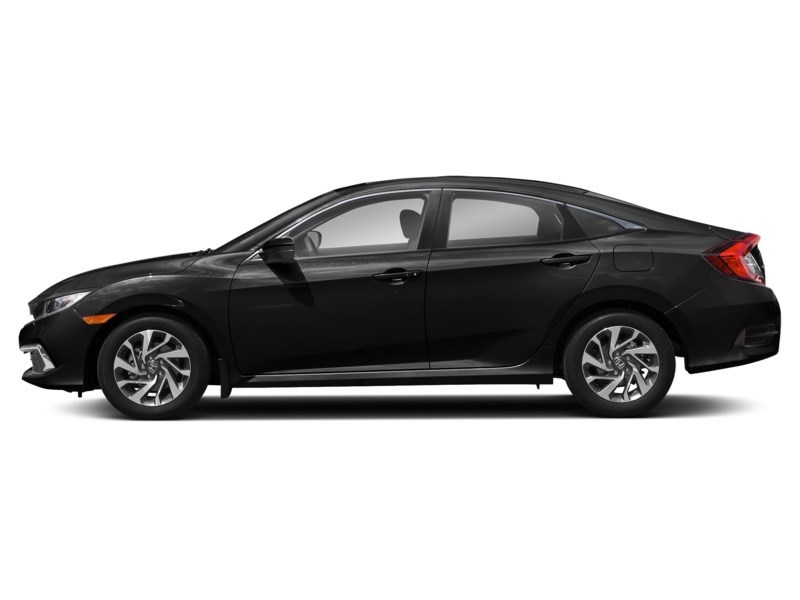 2021 Honda Civic EX CVT Crystal Black Pearl  Shot 15