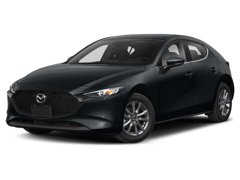 2022 Mazda Mazda3 Sport GX Auto FWD Jet Black Mica  Shot 11