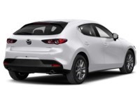 2022 Mazda Mazda3 Sport GX Auto FWD Snowflake White Pearl  Shot 3