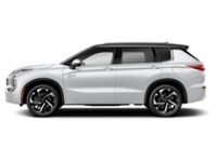 White Diamond/Black Roof 2023 Mitsubishi Outlander Plug-In Hybrid GT S-AWC exterior