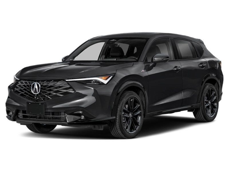 Crystal Black Pearl 2025 Acura ADX Platinum Elite A-Spec AWD exterior