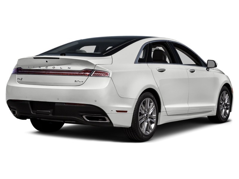 2015 Lincoln MKZ 4dr Sdn FWD White Platinum Metallic Tri-Coat  Shot 2