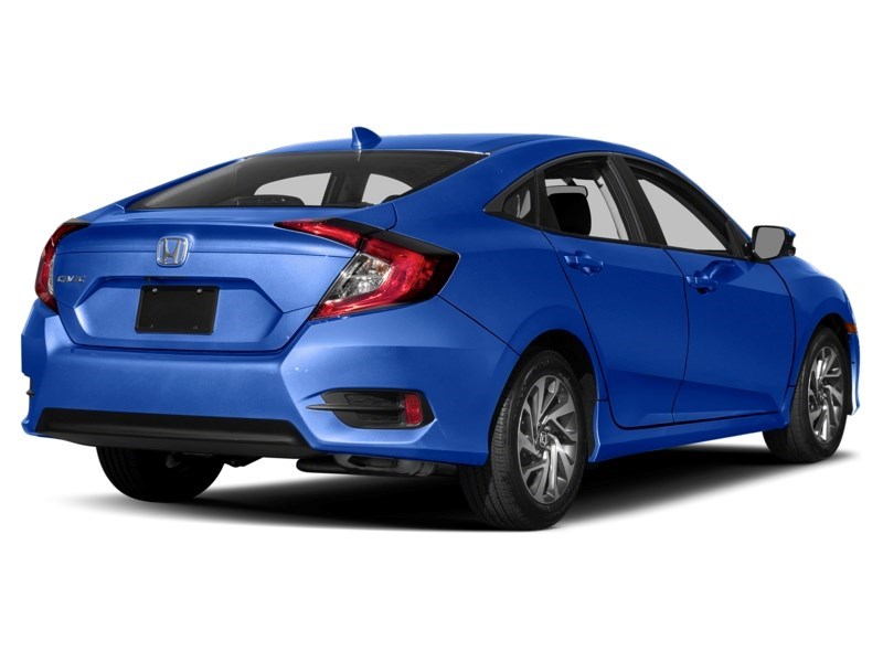 2017 Honda Civic 4dr CVT EX Aegean Blue Metallic  Shot 2