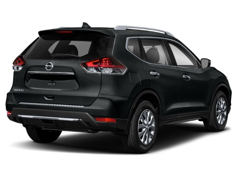 2018 Nissan Rogue AWD Midnight Edition Magnetic Black Metallic  Shot 2