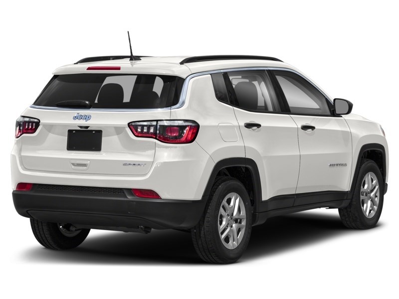 2020 Jeep Compass Limited 4x4 Pearl White Tri-Coat  Shot 8