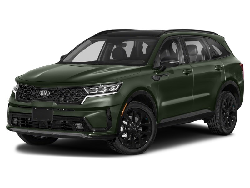 2021 Kia Sorento SX AWD w/Black Leather Aruba Stone Green  Shot 1
