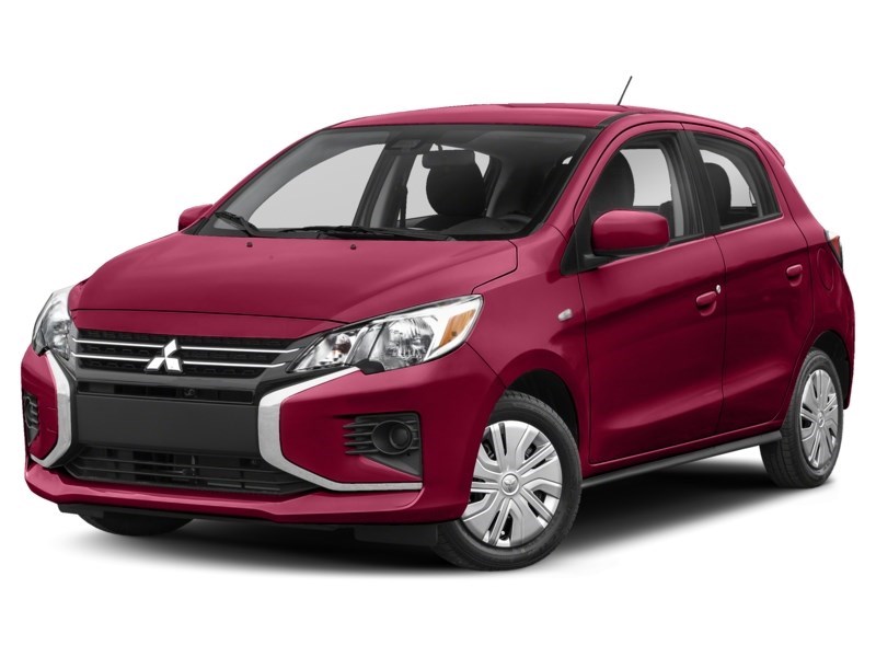 2022 Mitsubishi Mirage SE CVT Wine Red  Shot 4