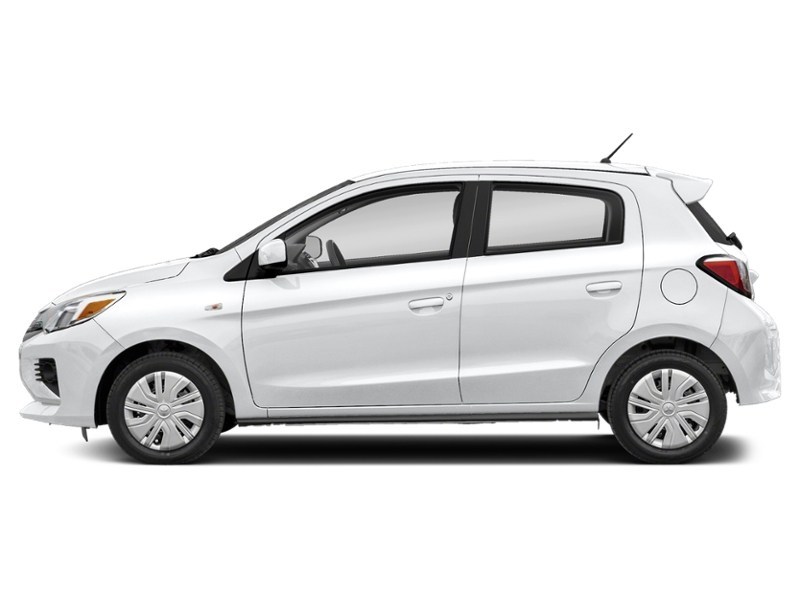White Diamond 2023 Mitsubishi Mirage ES CVT exterior