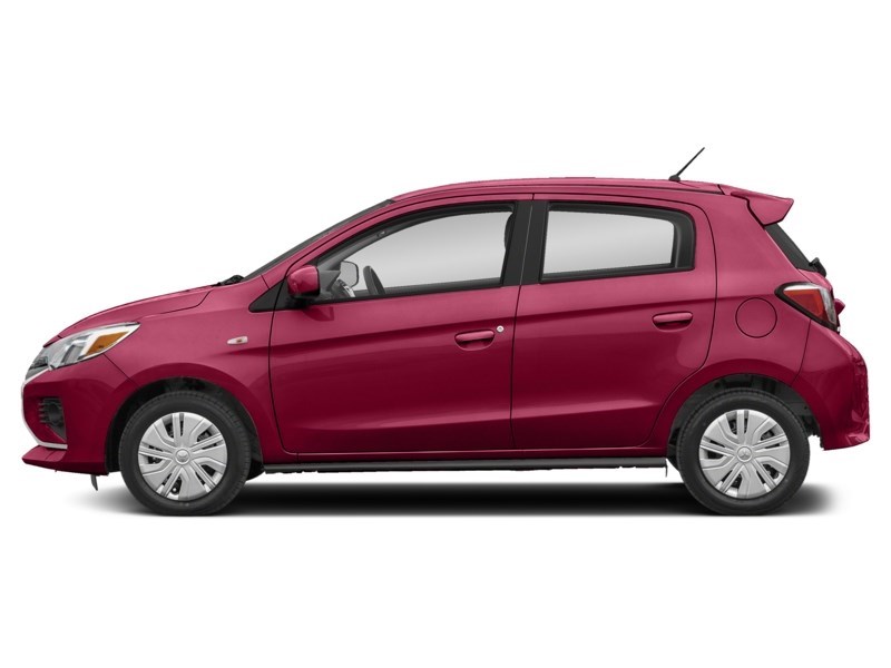 2022 Mitsubishi Mirage SE CVT Wine Red  Shot 3