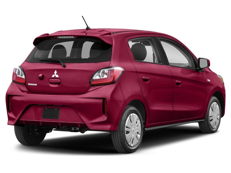 2022 Mitsubishi Mirage SE CVT Wine Red  Shot 2