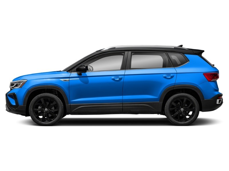 2024 Volkswagen Taos Highline 4MOTION Cornflower Blue Metallic/Black Roof  Shot 9