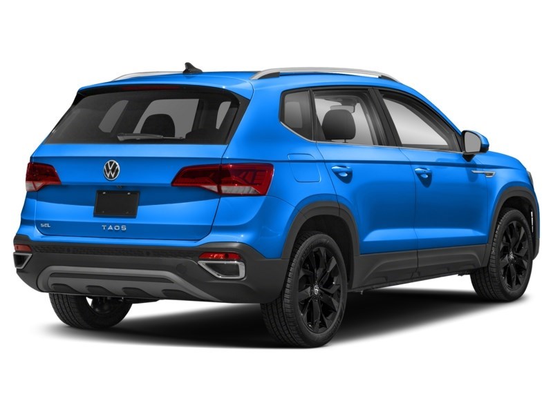 2024 Volkswagen Taos Highline 4MOTION Cornflower Blue  Shot 2