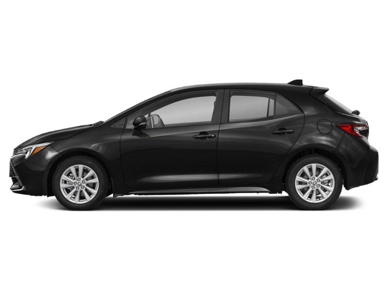 Midnight Black Metallic 2024 Toyota Corolla Hatchback CVT exterior